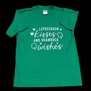 Green unisex tee for St. Patty day